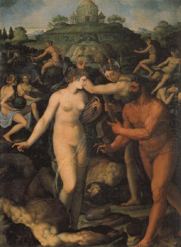 Hercules Crowned by the Muses, ALLORI Alessandro